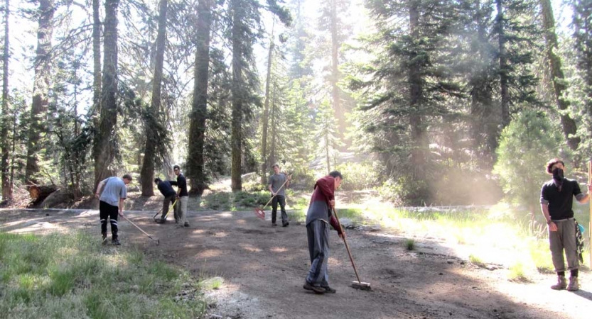 service learning on outdoor leadership course